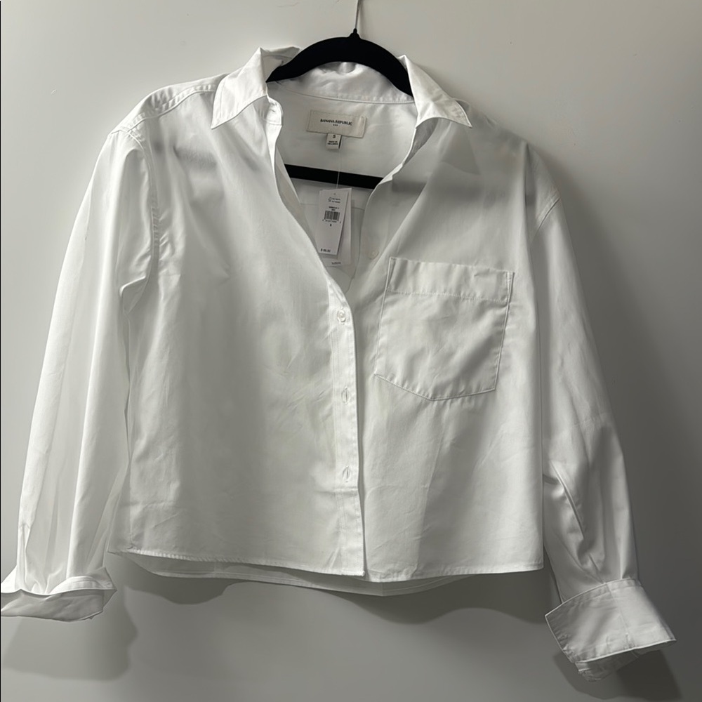 White Button-Up Shirt